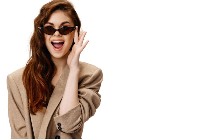 ქალის მზის სათვალე